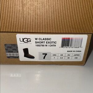 UGG Classic Short Exotic Boots - Tan
